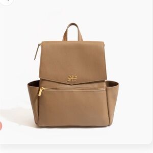 Freshly Picked Tan Leather Backpack